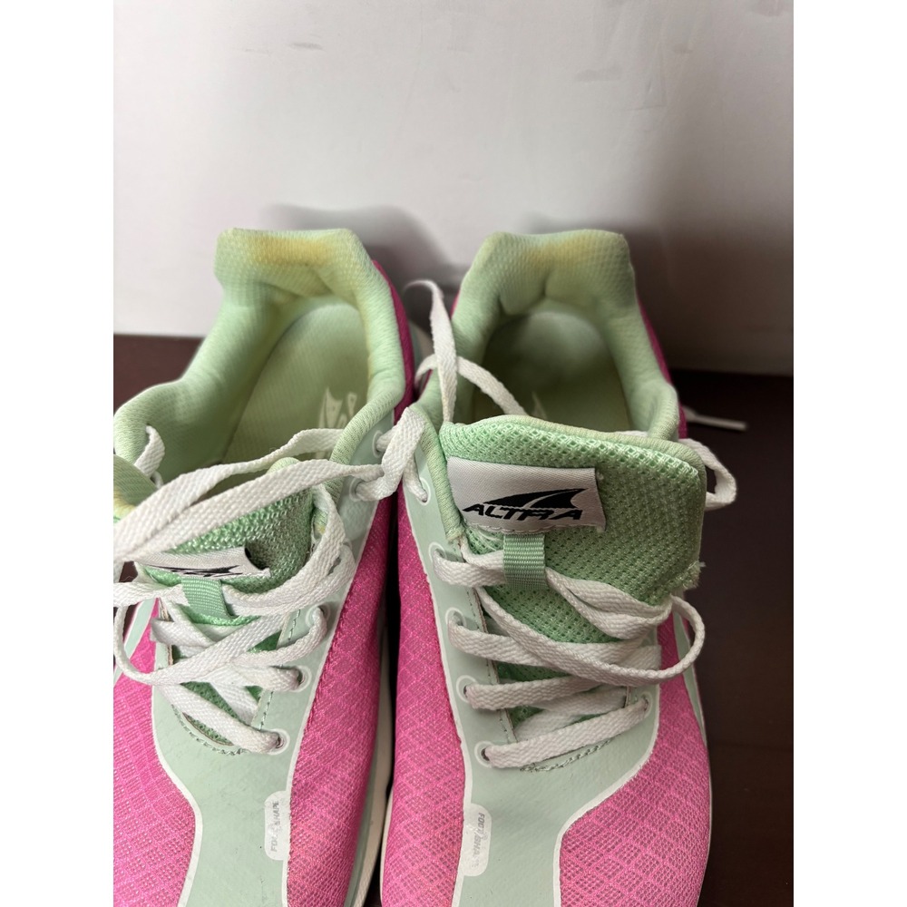 Altra The One 2.5 Womens Running Shoes Pink Mint Green Zero Drop A2523-2 5.5 - Picture 2 of 8